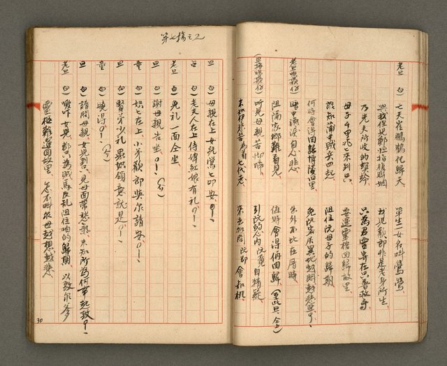 主要名稱：正古本會真記﹝南管改良劇本﹞圖檔，第32張，共107張
