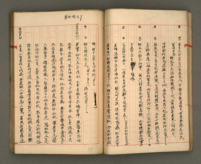 主要名稱：正古本會真記﹝南管改良劇本﹞圖檔，第48張，共107張