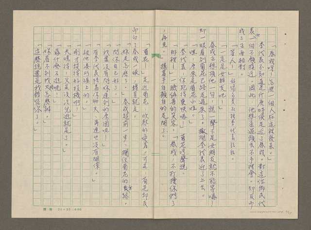 主要名稱：槡園樂（謄稿）圖檔，第7張，共38張