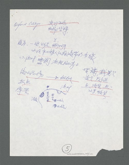 主要名稱：《浪淘沙》手稿草稿圖檔，第221張，共1636張