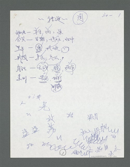 主要名稱：《浪淘沙》手稿草稿圖檔，第225張，共1636張
