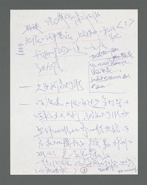 主要名稱：《浪淘沙》手稿草稿圖檔，第533張，共1636張