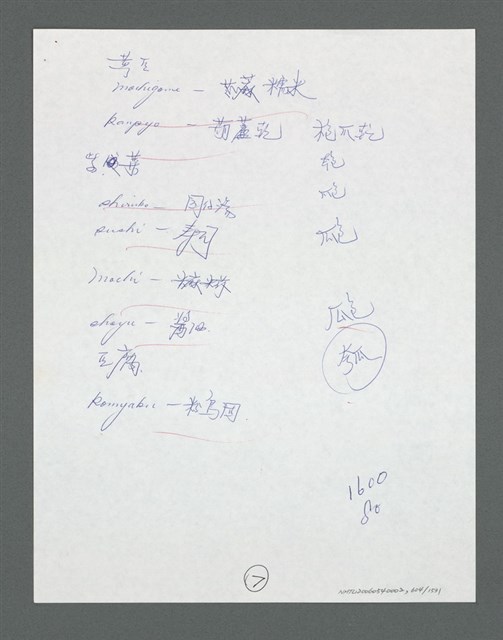 主要名稱：《浪淘沙》手稿草稿圖檔，第657張，共1636張