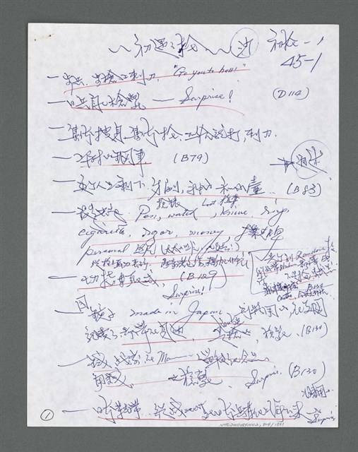 主要名稱：《浪淘沙》手稿草稿圖檔，第904張，共1636張
