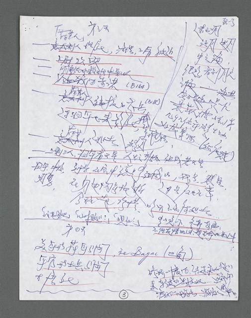 主要名稱：《浪淘沙》手稿草稿圖檔，第976張，共1636張