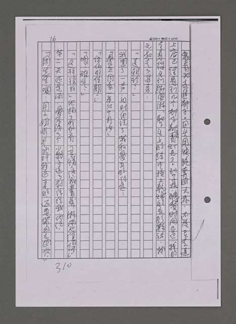 主要名稱：曼君與我（影本）圖檔，第318張，共365張