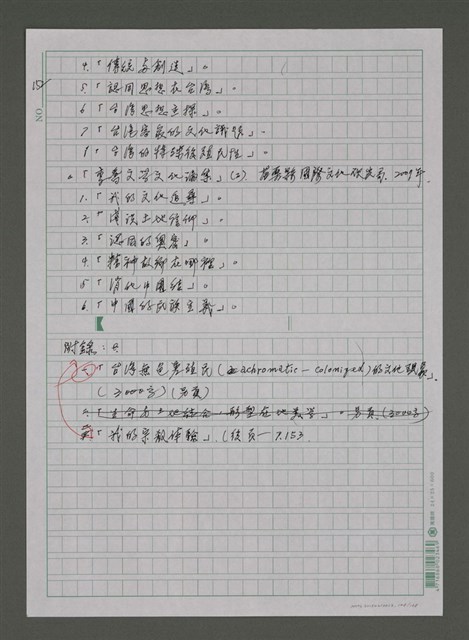 主要名稱：我的心靈簡史—文化台獨筆記圖檔，第148張，共168張