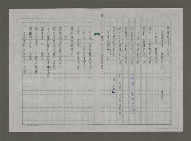 主要名稱：台灣，我的母親（謄稿）圖檔，第85張，共130張