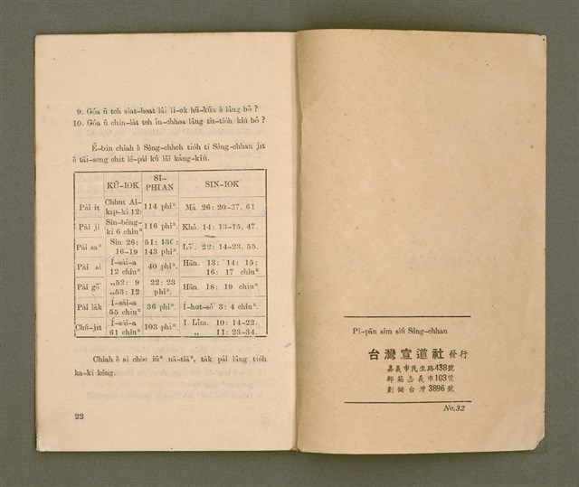 主要名稱：PĪ-PĀN SIM SIÚ SÈNG-CHHAN/其他-其他名稱：備辦心守聖餐圖檔，第13張，共14張