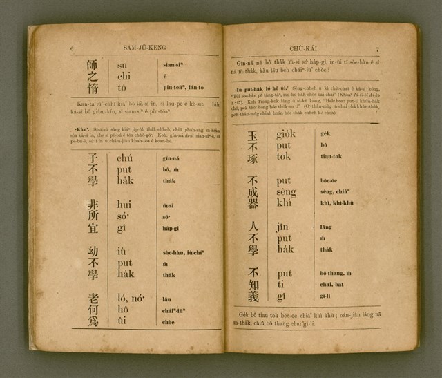 主要名稱：SAM-JŪ-KENG CHÙ-KÁI/其他-其他名稱：三字經註解圖檔，第9張，共99張