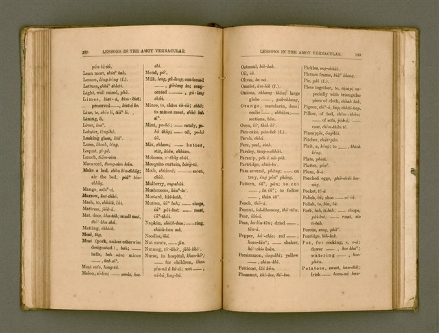 主要名稱：LESSONS IN THE AMOY VERNACULAR/其他-其他名稱：學習廈門白話圖檔，第105張，共147張