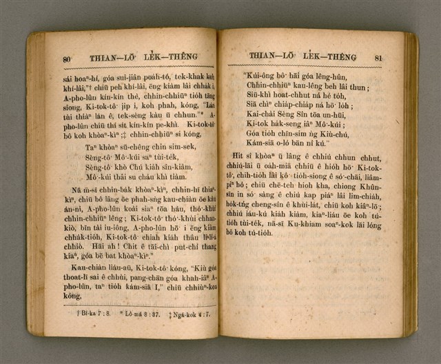 主要名稱：THIAN-LŌ͘ LE̍K-THÊNG Tē it Koàn/其他-其他名稱：天路歷程 第1卷圖檔，第46張，共124張