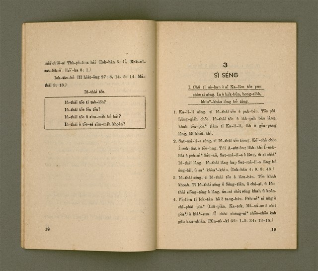 主要名稱：SÙ HOK-IM TOĀN Ê GIÁN-KIÙ/其他-其他名稱：四福音傳ê研究圖檔，第14張，共48張