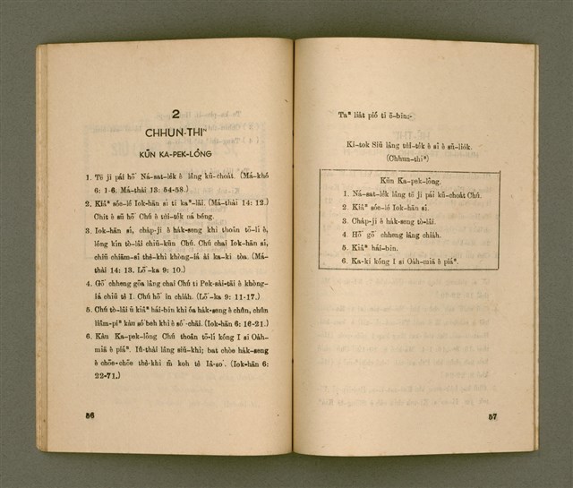 主要名稱：SÙ HOK-IM TOĀN Ê GIÁN-KIÙ/其他-其他名稱：四福音傳ê研究圖檔，第33張，共48張