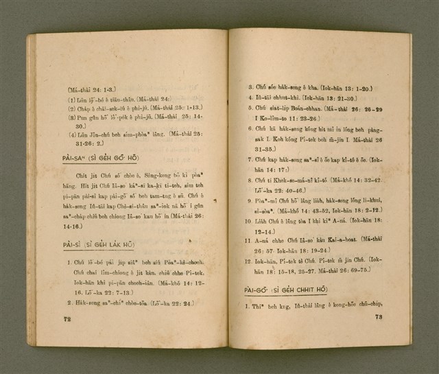 主要名稱：SÙ HOK-IM TOĀN Ê GIÁN-KIÙ/其他-其他名稱：四福音傳ê研究圖檔，第41張，共48張