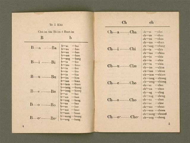 主要名稱：白話字簡明課本/其他-其他名稱：Pe̍h-ōe-jī Kán-bêng Khò-pún圖檔，第8張，共21張