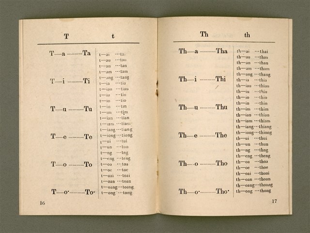 主要名稱：白話字簡明課本/其他-其他名稱：Pe̍h-ōe-jī Kán-bêng Khò-pún圖檔，第14張，共21張