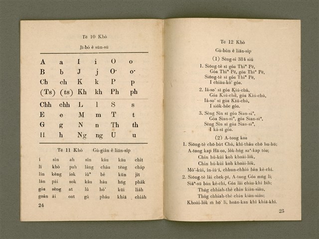 主要名稱：白話字簡明課本/其他-其他名稱：Pe̍h-ōe-jī Kán-bêng Khò-pún圖檔，第18張，共21張