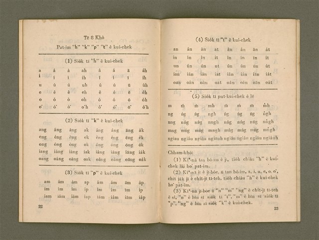 主要名稱：白話字母簡明課本/其他-其他名稱：Pe̍h-ōe Jī-bó Kán-bêng Khò-pún圖檔，第14張，共22張