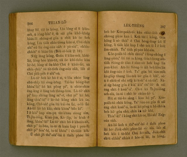 主要名稱：THIAN-LŌ͘ LE̍K-THÊNG Tē 2 pún/其他-其他名稱：天路歷程 第2本圖檔，第119張，共125張