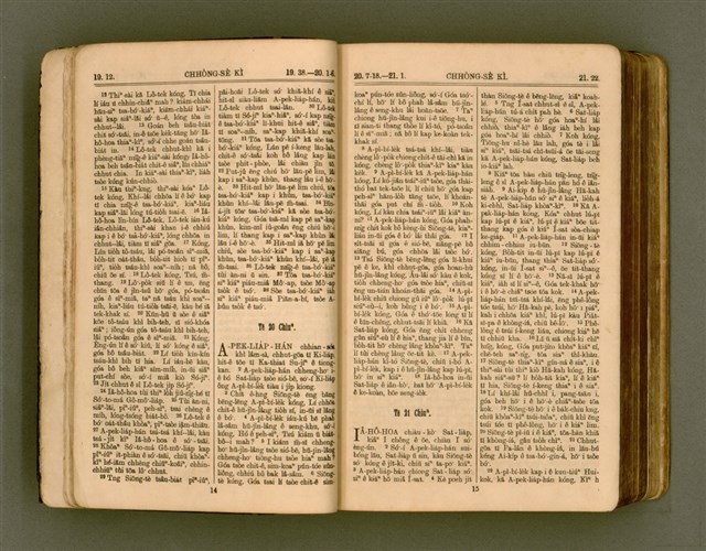 主要名稱：SIN KŪ IOK Ê SÈNG-KENG  TSOÂN SU/其他-其他名稱：新舊約ê聖經全書圖檔，第14張，共571張