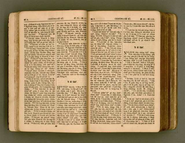 主要名稱：SIN KŪ IOK Ê SÈNG-KENG  TSOÂN SU/其他-其他名稱：新舊約ê聖經全書圖檔，第28張，共571張