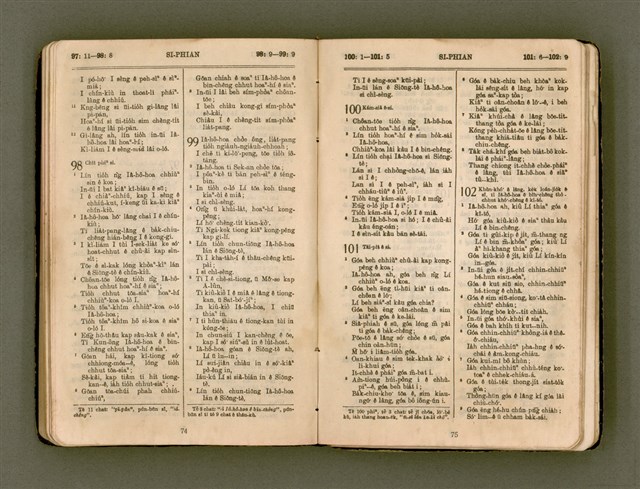 主要名稱：SIN-IOK HÙ SI-PHIAN/其他-其他名稱：新約附詩篇圖檔，第194張，共224張