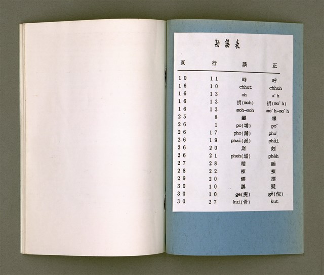 主要名稱：母語字音課本/其他-其他名稱：Bó-gí Jī-im Khò-pún圖檔，第34張，共35張