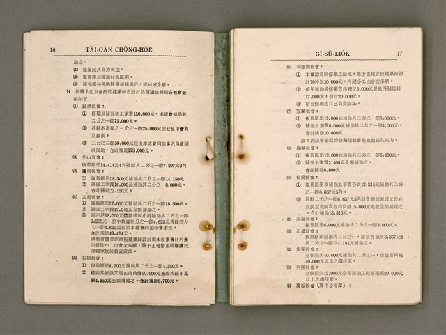 主要名稱：Tâi-oân Ki-tok Tiúⁿ-ló Kàu-hōe Tē 9 Kài Chóng-hōe Gī-sū-lio̍k/其他-其他名稱：台灣基督長老教會 第9屆總會議事錄圖檔，第13張，共110張