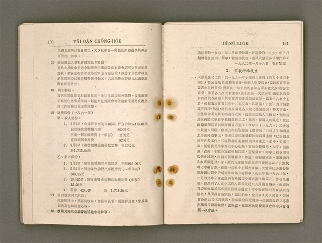 主要名稱：Tâi-oân Ki-tok Tiúⁿ-ló Kàu-hōe Tē 9 Kài Chóng-hōe Gī-sū-lio̍k/其他-其他名稱：台灣基督長老教會 第9屆總會議事錄圖檔，第71張，共110張