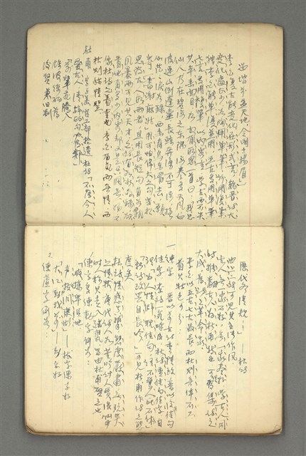 主要名稱：琦君筆記：文學史圖檔，第4張，共54張