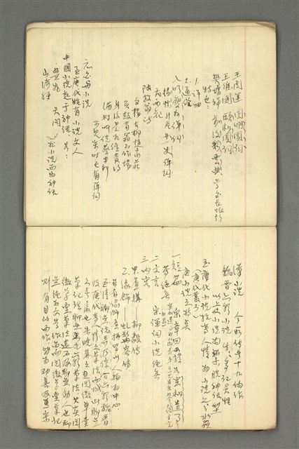 主要名稱：琦君筆記：文學史圖檔，第18張，共54張