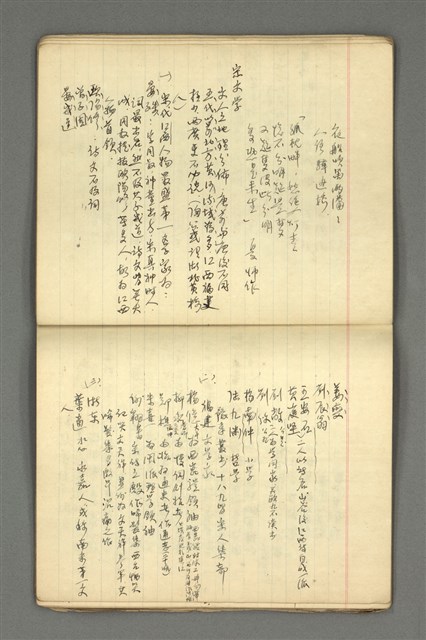 主要名稱：琦君筆記：文學史圖檔，第29張，共54張