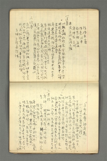 主要名稱：琦君筆記：文學史圖檔，第30張，共54張