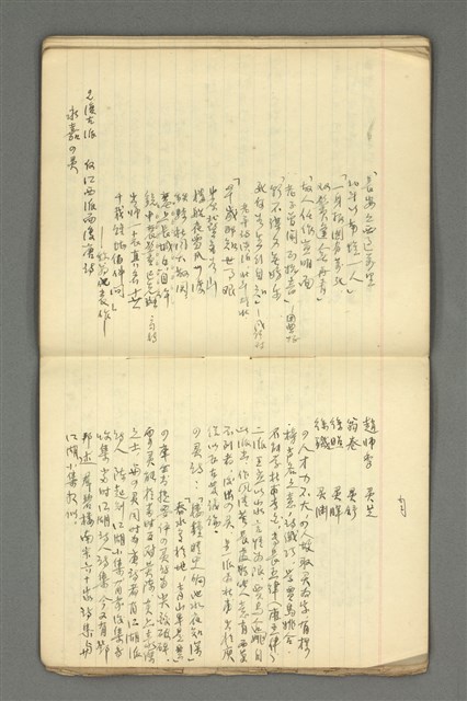 主要名稱：琦君筆記：文學史圖檔，第40張，共54張