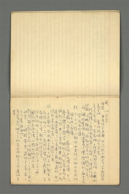 主要名稱：琦君筆記：文學史簡編( 坿國學常識)圖檔，第5張，共18張