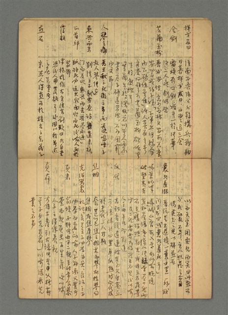 主要名稱：琦君筆記：典故圖檔，第7張，共15張