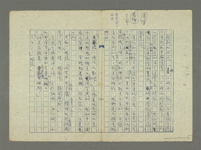 主要名稱：遼稿覺用 搶救履謙圖檔，第8張，共12張