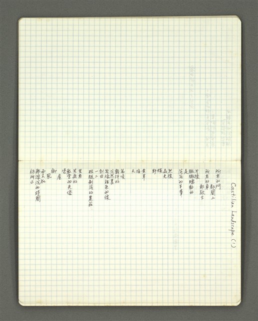 主要名稱：葉維廉1972-1973年詩稿圖檔，第32張，共70張