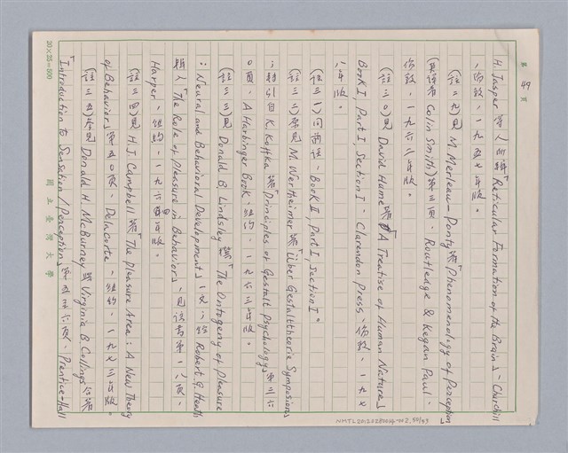 主要名稱：論感覺/劃一題名：審美三論圖檔，第50張，共59張