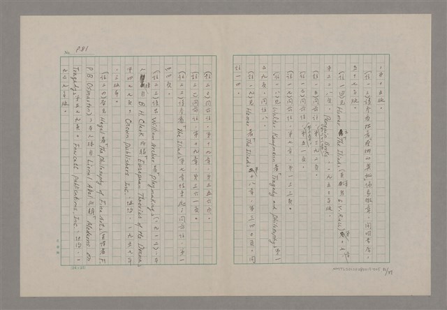 主要名稱：論悲壯（上）/劃一題名：美的範疇論圖檔，第81張，共88張