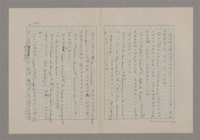 主要名稱：論悲壯（上）/劃一題名：美的範疇論圖檔，第84張，共88張