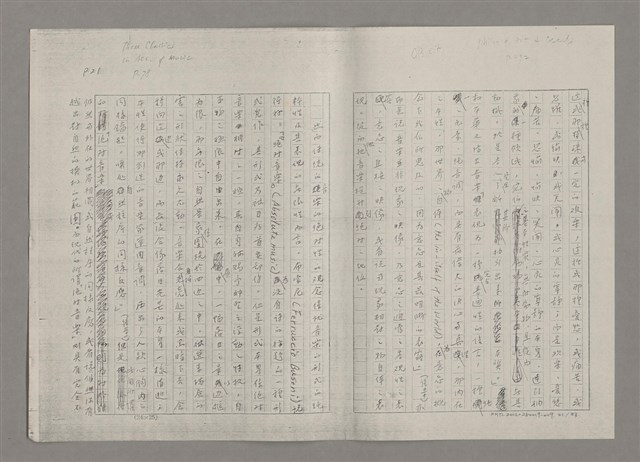 主要名稱：論抽象（影本）/劃一題名：美的範疇論圖檔，第21張，共85張