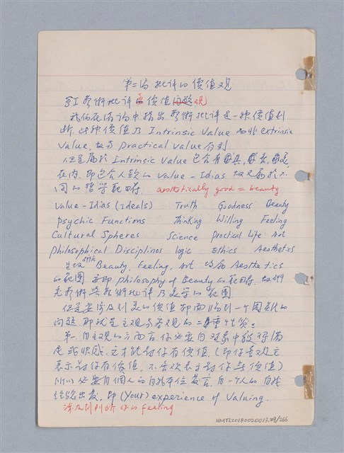 主要名稱：藝術批評教材筆記本2圖檔，第30張，共295張