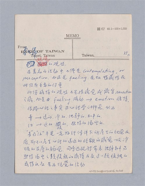 主要名稱：第二編美感經驗論/劃一題名：美學教材圖檔，第90張，共125張