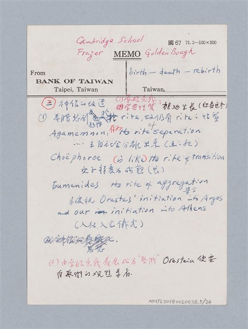 主要名稱：Aeschylus：Oresteia/劃一題名：名劇分析圖檔，第5張，共25張