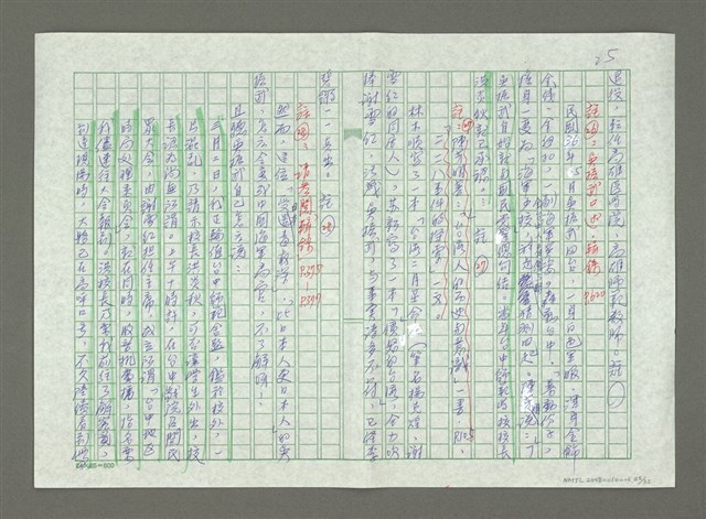 主要名稱：民國34年至40年新竹縣政警生態之變化圖檔，第26張，共33張