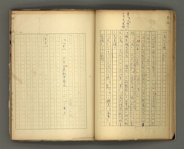 主要名稱：〈明嘉靖刊荔鏡記戲文分類詞彙〉手稿－七、副詞篇圖檔，第24張，共97張