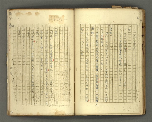 主要名稱：〈明嘉靖刊荔鏡記戲文分類詞彙〉手稿－七、副詞篇圖檔，第67張，共97張