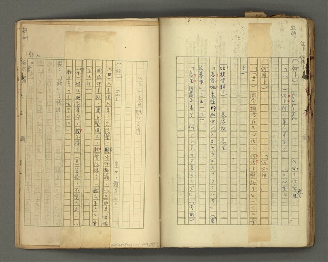 主要名稱：〈明嘉靖刊荔鏡記戲文分類詞彙〉手稿－七、副詞篇圖檔，第79張，共97張